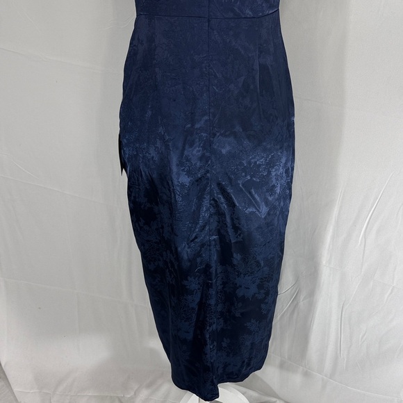 Lulus Navy Blue Maxi Cocktail Dress Size Small - Picture 8 of 10